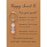 PRCOLUX Sweet 16 Gifts for Girls Daughter Niece Best Friend Sister, Happy Birthday Gifts for 16 Year Old Teens, 16th Birthday Gift for Teenager