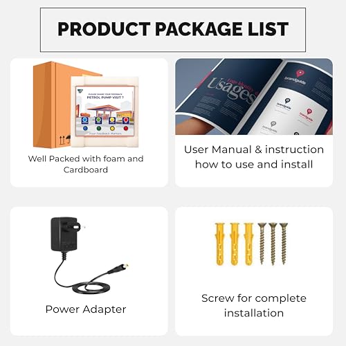 Image of Rely Cure ⇒ VP INDUSTRIES (Lite Model) Petrol Pump Feedback Machine with Inbuilt WiFi Hotspot | Smiley Feedback System with Mobile App & Live Reports