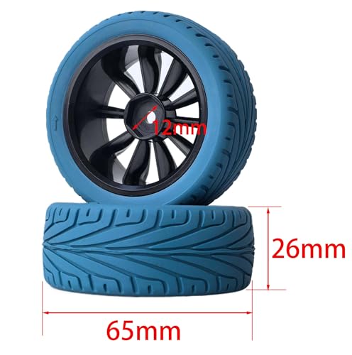 Pneus voiture telecommandee 1/10 pour session drift et rallye - 3