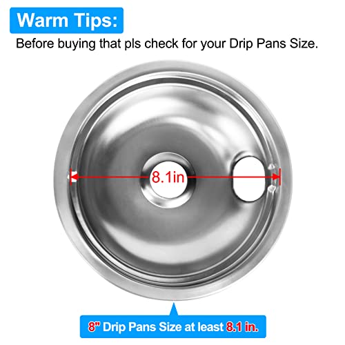 Upgraded S-Union 1 Pack Mp21Ya 8" Electric Range Burner Element, Stove Burners Replacement For Hardwick & Kenmore & Maytag & Norge & Whirlpool Electric Range Stove Burner #TOP5