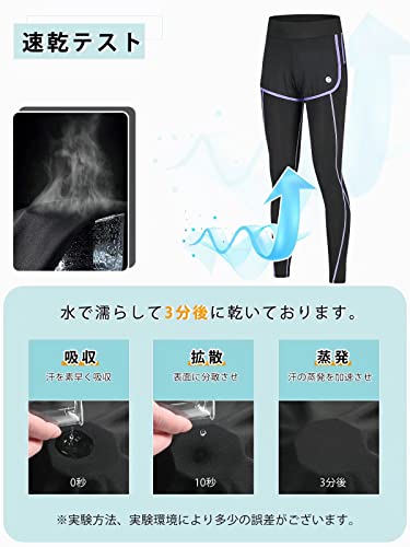 THREEGUN ヨガパンツ レディース スポーツタイツ + ショート