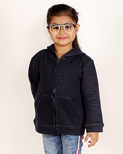 Image of The Mom Store Winter Jackets for Kids | Cute Sweatshirt and Cool Hoodies for Baby Boy and Baby Girls | with Zippers | Hoodie Cap