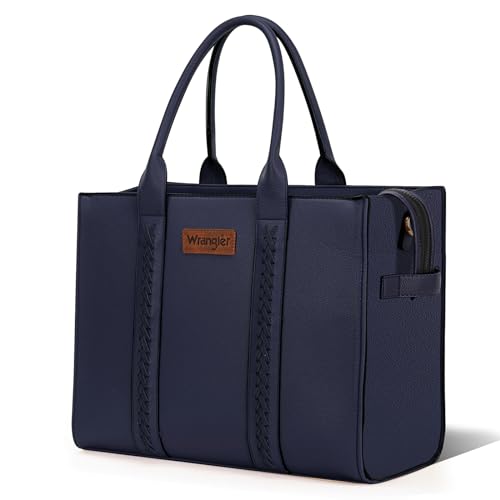 Image of Montana West x Wrangler Tote Bags Purses for Women Work Top-Handle Handbags with Strap