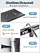 Aetubree No Drill TV Wall Mount, TV Brackets for 32-75 inch Flat Screen TVs Ultra Slim TV Wall Bracket Universal Hold Up to 68KG, Max VESA 600x400mm, +5° Tilt, Easy Install (Black)