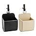 Deamson Auto Air Vent Outlet Organizer Box 2 Stücke Universal Auto Aufbewahrungstasche, Auto Organizer mit Haken Aufbewahrungsbox, Auto Aufbewahrungsbeutel für Schlüssel, Münzen, Rechnung(Schwarz)
