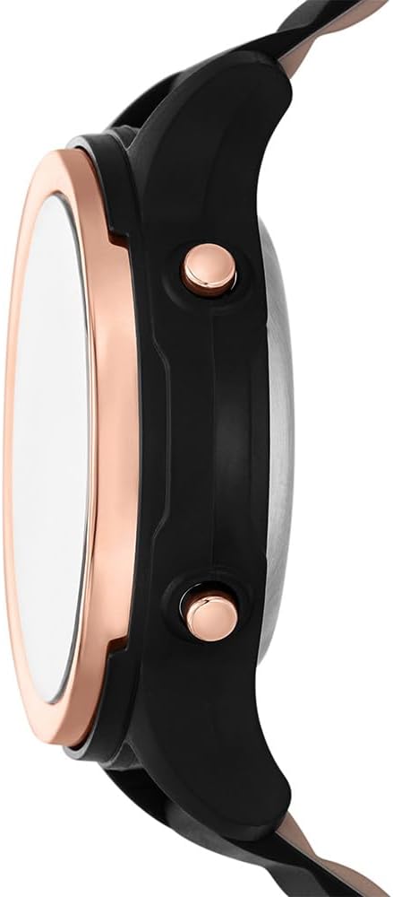 Skechers Women's Fairhaven Digital Black Silicone Watch (Model: SR6347) - Image 2