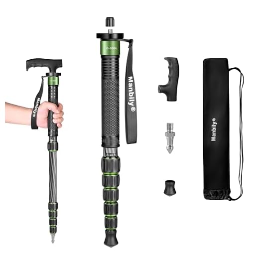 Portable Manbily Carbon Fiber Camera Monopod