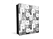 Concept Crystal Armoire Porte-clés de décoration avec Tableau K02 Drôles de Chats