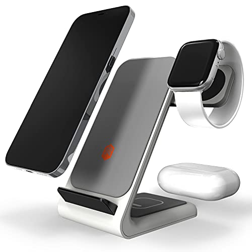 STM ChargeTree: 3-in-1 ܂肽ݎMagSafeCX[dXe[V(20W}[dΉ)ft[d\܂肽ݎŃRpNgfXNiCgX^h̃Xy[XLpł܂.IPhone16/16 Pro/16 P