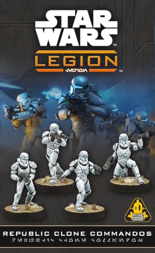 Bild: Asmodee, Star Wars: Legion ? Republic Clone Commandos (Klon-Kommandos der Republik), DE-Version, Tabletop-Erweiterung f�r 2 Spieler ab 14 Jahren mit 120-180 Minuten Spielzeit, Mehrsprachig f�r 40,77 EUR (-46%) statt 28,00 EUR bei amazon.de