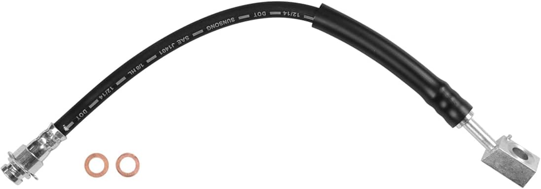 2 Front Brake Hydraulic Hose Brake Line Brake Hose Fits Dodge B100 1975-1977 Fits Dodge B100 Van 1973 1974 Fits Dodge B200 1975-1977 Fits Dodge B200 Van 1973 1974