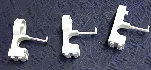 Image of Ceiling Fan Capacitor Clamp White (3Pcs)