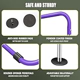 BPB Gymnastics Bars, Folding Horizontal Bar Gymnastics Training Equipment, Junior Training Kip Bar Adjustable Height with Gymnastic Rings for Kids Expandable Gymnastics Training Bar - Image 7