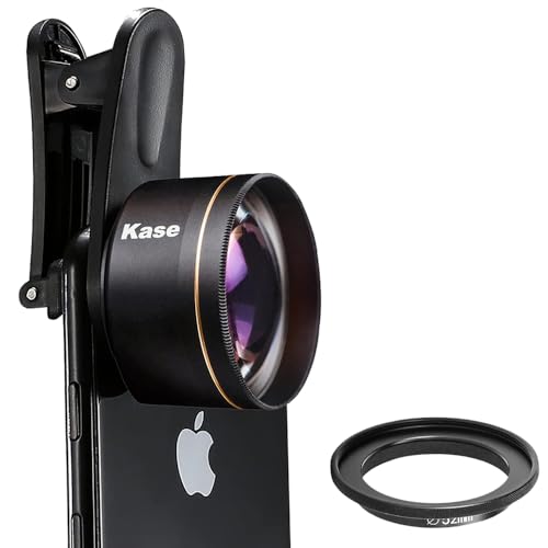 Lente de teléfono macro HD Kase para mejorar fotos de joyas y productos con Samsung o iPhone