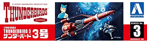 Thunderbird 3 maquette plastique 1/350 déco bureau rétro - 5