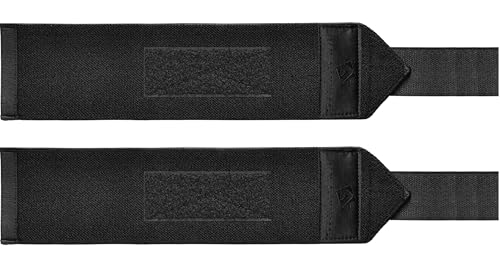 AQF Power Weight Lifting Wrist Wraps Supports Gym Training Fist Straps - Sold as Pair & One Size Fits All - Image 4