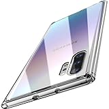 TOZO for Samsung Galaxy Note 10 Plus Case PC + TPU Clear Hard Back Panel Hybrid PC+TPU Protect Cover Shock Absorption Back Bumper for Samsung Galaxy Note 10+ 5G (Clear)