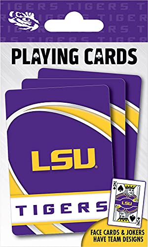 Image of MasterPieces Family Games - NCAA LSU Tigers Playing Cards - Officially Licensed Playing Card Deck For Adults, Kids, And Family