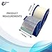 Endure Hypoallergenic Surgical Paper Tape with Dispenser, Pack of 6 Tapes + 6 Dispensers, Strong Adhesive Breathable Paper Tape (1 Inches Width x 10 Yards Length)