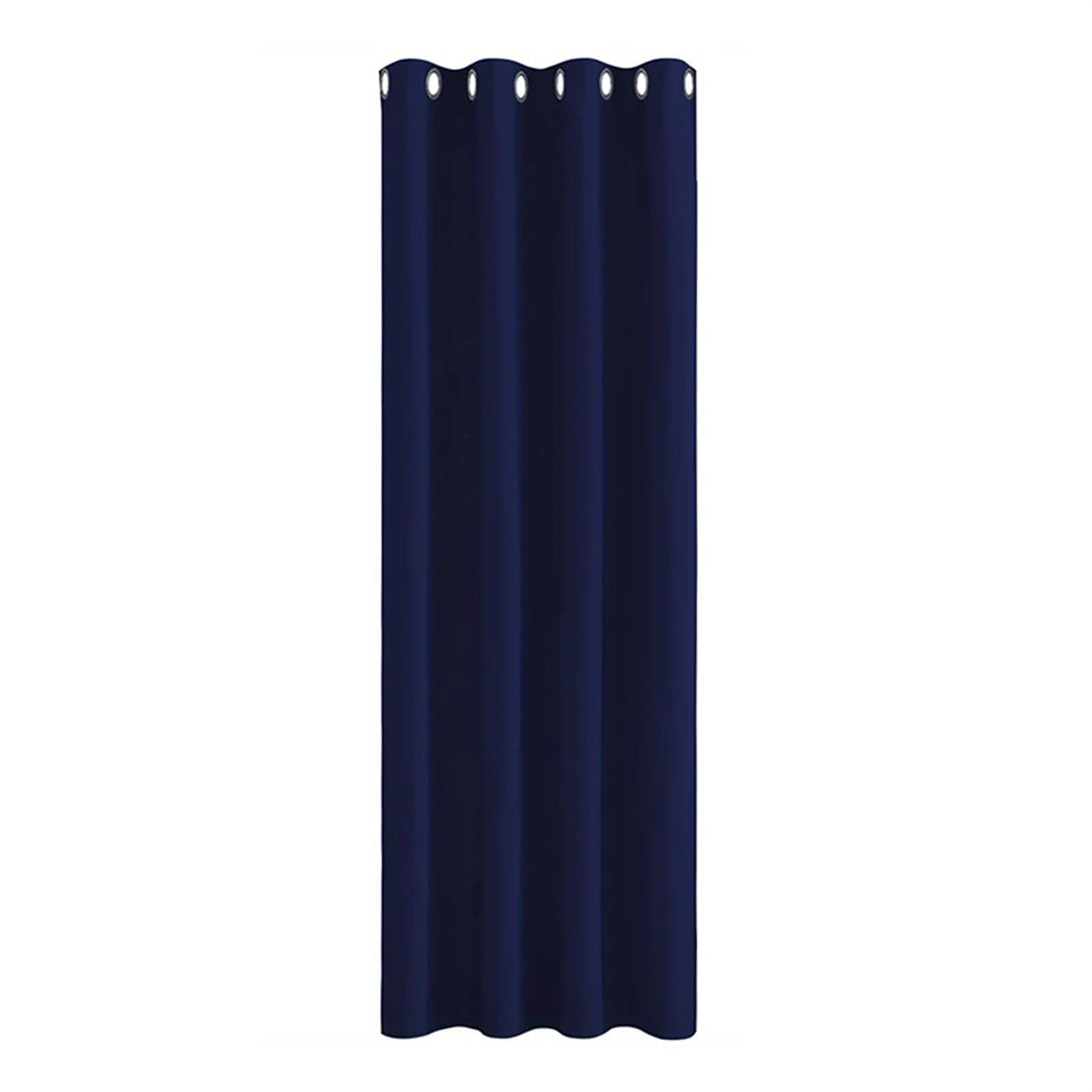 EnxJire Blackout Curtains Blackout Curtains Grommet Top Light Blocking Noise Reducing Window Draps for Bedroom Office Kitchen(Blue 1Panel,132X160cm)