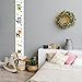 Height Chart for Kids, Height Measurement for Wall with Animal Style Child Height Measure Wall Chart Bedroom Nursery Wall Decoration