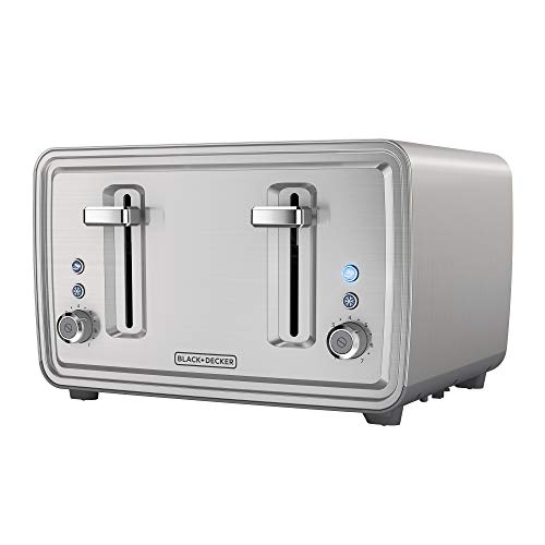 Black+Decker 4-Slice Toaster, Stainless Steel, Tr4900Ssd #TOP5