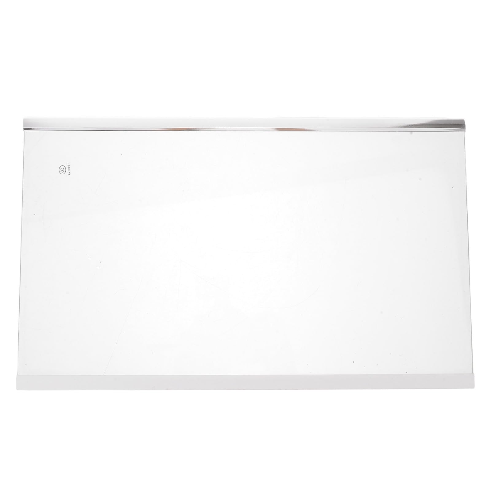 Vaguelly Estante de Cristal Templado para Frigorífico Panel Divisor Transparente, Bandeja Ajustable para Almacenamiento Flexible en Cocina y Congelador