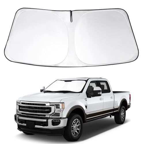 Image of Windshield Sun Shade for 2017-2026 Ford F250 F350 F450 F550