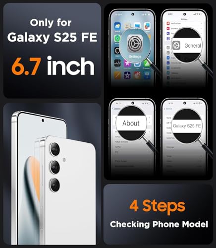 Image of Back Case Cover for Samsung Galaxy S25 FE 5G | Mag-Safe Compatible | Transparent Mobile Phone Back Cover for Samsung Galaxy S 25 FE 5G | Samsung S25FE 5G TPU Transparent Back Cover Case