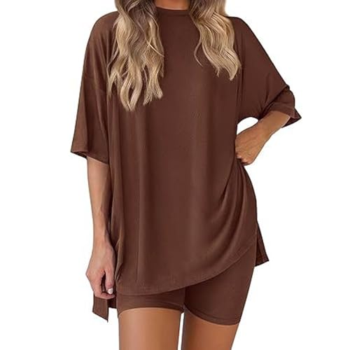 Image of Fendano 2-Piece Outfits Pullover T-Shirts