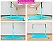 MARFULA 4FT Gymnastic Bar with Mat Set Gymnastics Horizontal Bar Gymnastics Kip Bar Teal Bar for Kids Home Use