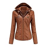 Ensemble 2 pièces polyvalent, plusieurs tenues élégantes. Cet ensemble de vestes deux pièces pour femme combine une veste de motard chic en cuir synthétique avec un sweat à capuche tricoté doux et amovible. Créez des looks infinis : portez-les à la fois pour une chaleur superposée, ou coiffez chaque pièce séparément pour différentes occasions. Un incontournable pour les amateurs de superposition et de garde-robe capsules.