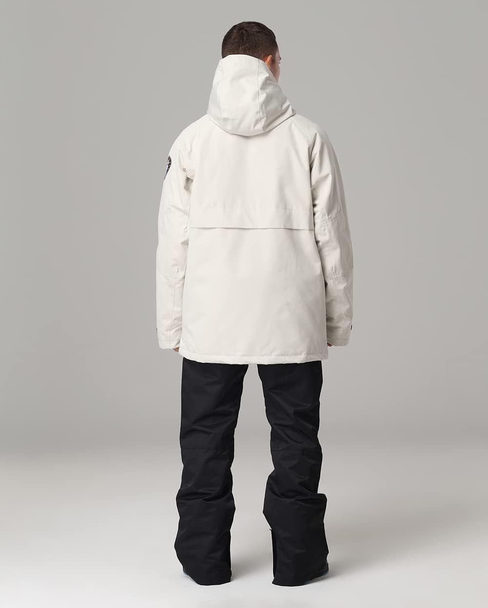 SEARIPE Womens Ski Jacket Mens Snow Jacket Waterproof Winter Snow Coat Couples Pullover Snowboard Hooded