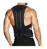 Material transpirable: tejido ligero y suave para un soporte postural cómodo, proporciona una gran fuerza de tracción hacia atrás para los hombros.