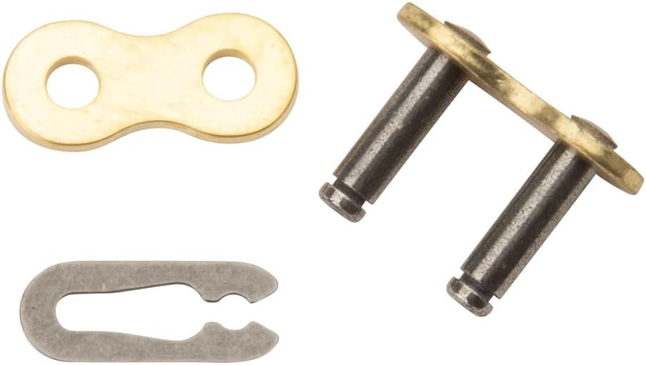 TUSK 420 Gold Plated Race Chain Master Link for Kawasaki KX65 2002-2009,2011-2024