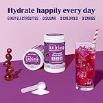 Ultima Replenisher Daily Electrolyte Powder Drink Mix – Grape, 90 Servings – Hydration Powder with 6 Key Electrolytes and Trace Minerals – Keto Friendly, Vegan, Non-GMO and Sugar-Free - Image 3