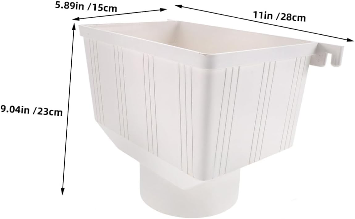 Downspout Extension Rain Gutter Parts Accessories Diverter for Rainwater