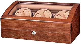 GEEBOX Uhrenbeweger,Automatische Uhrenbox Großer KapazitäT,Watch Winder 6+7 Uhren Armbanduhr Mit 5 Modi Leiser Motor Rotieren, Handgefertigt Luxuriöser Automatische Uhrenbeweger Box, 5R3672EW