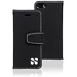 SafeSleeve EMF Protection Anti Radiation iPhone Case: iPhone SE and iPhone 5/5s RFID EMF Blocking Wallet Cell Phone Case (Black)