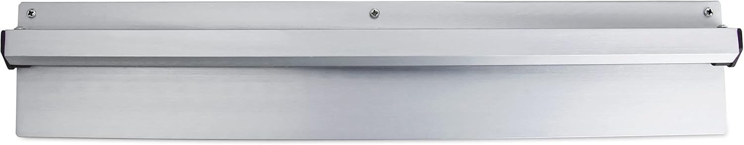 New Star Foodservice 26924 Anodized Aluminum Slide Check Rack, 18-Inch, Silver