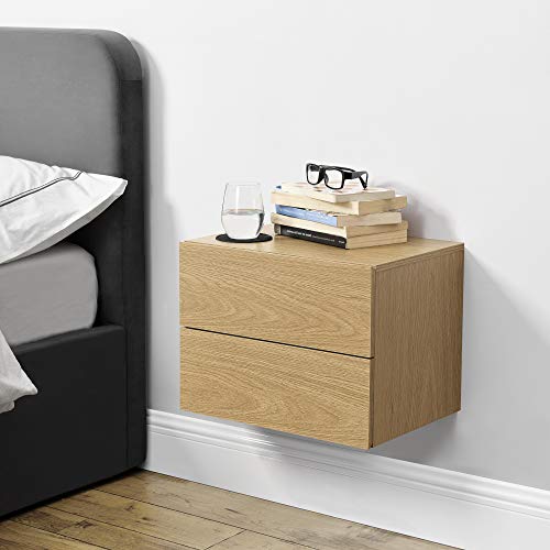 [en.casa] Estante con 2 cajones para Pared 40 x 29 x 30...