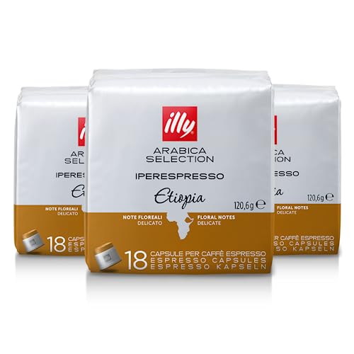 54 Cápsulas Illy Iperespresso, Café Selection, Etiopia