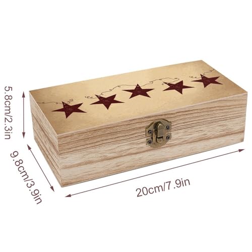 Woodenkeepsakeboxwoodboxwoodenstorageboxcompatiblewithbrownvintagerustystarsprimitivecountryrusticprimitiveslargewoodenboxwithhingedlidweddingkeepsakebox Urban Country Home Decor Wooden keepsake box wood box wooden storage box compatible with brown vintage rusty stars primitive country rustic primitives large wooden box with hinged lid wedding keepsake box urban country home decor