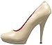 Ellie Shoes Women's 521-Femme-W Dress Pump, Nude, 12 D US