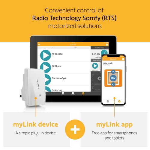 Somfy MyLink RTS Smartphone and Tablet Interface/WiFi to Radio Technology Control Blinds with phone!(MPN #1811403) - Thumbnail 2