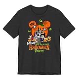 CasualTeeCloset Not-So-Scary Halloween Party Shirts, Halloween Family Shirts, Halloween Shirts Dark Grey Heather