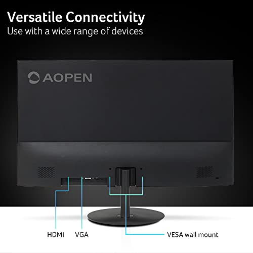 Image of AOPEN by Acer 21.5in FHD 1920x1080 IPS 100Hz Office Monitor 22SA2Q EBI