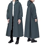 🎀Sécurité et réglabilité : Ce poncho réfléchissant dispose de bandes réfléchissantes bien visibles pour une sécurité supplémentaire en cas de pluie ou la nuit. Le cordon de serrage à la capuche est réglable, offrant ainsi plus d'espace et évitant tout étranglement.