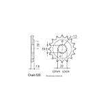 quad 400 kfx homologué  Pignon Quad 400 Kfx/Ltz