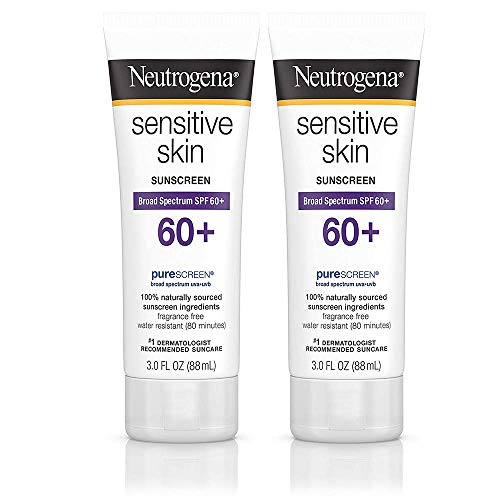 neutrogena sensitive skin sunscreen lotion spf 60